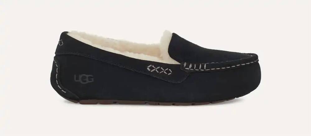 NEW UGG women's ansley slippers in black
